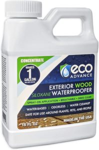 Eco Advance EAWOD16CON 16-oz Exterior Wood Siloxane Water Repellent Liquid Concentrate.